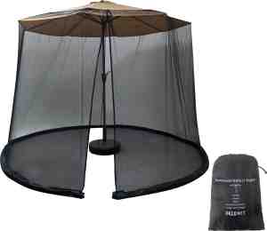 Foto: Deconet klamboe outdoor insectennet voor parasol