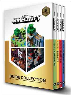 Foto: Minecraft  guide collection 4 book boxed set  exploration creative redstone the nether the end