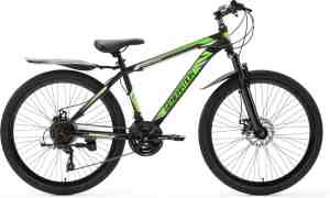 Foto: Generation mountainbike 26 inch groen spatborden