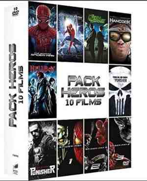 Foto: Pack 10 dvds   collection hros 10 films