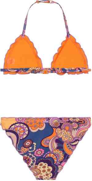 Foto: Meisjes bikini lily woodstock wave multi color maat 158164
