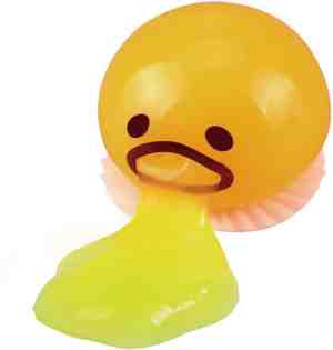 Foto: Kwalitatieve puking ball puke slime squishy fidget stressbal anti stres fidget geel