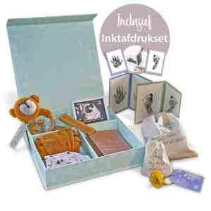 Foto: Luvion baby memory box   herinneringsdoos   baby geschenkset   kraamcadeau   babyshower 23 delig cadeau   jongen   meisje