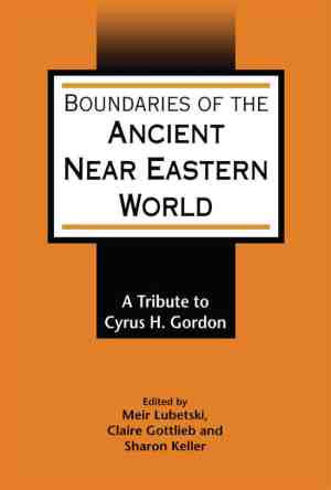 Foto: The library of hebrew bibleold testament studies  boundaries of the ancient near eastern world
