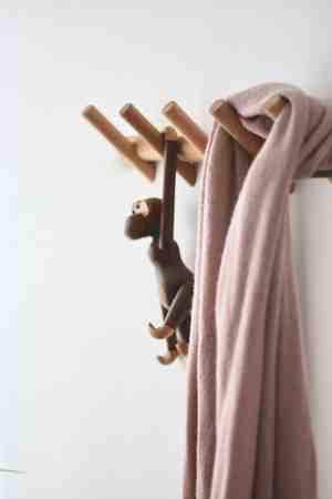 Foto: Luxe wandkapstok wall clothing hanger kapstok