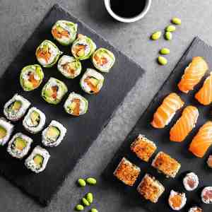 Foto: Sushi serviesset borden en schalen voor sushi sushi set sushi kit serviesset