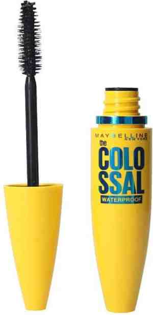 Foto: Maybelline new york   volum express colossal waterproof mascara   glam black   volume mascara verrijkt met collageen voor direct kolossaal volume   107 ml