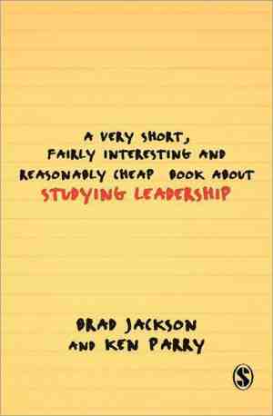 Foto: A very short fairly interesting and reasonably cheap book about studying leadership