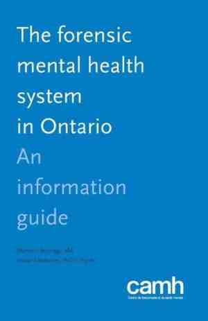 Foto: The forensic mental health system in ontario