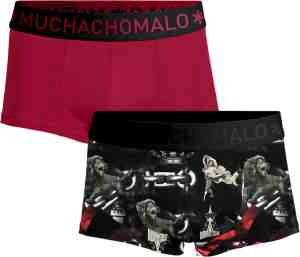 Foto: Muchachomalo 2 pack onderbroeken voor mannen elastisch katoen boxershorts maat s