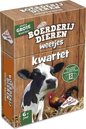 Foto: Boerderijdieren weetjes kwartet