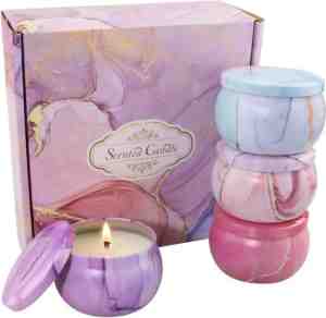 Foto: Scented candle set geurkaarsen cadeauset geurkaarsenset geschenkset