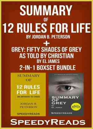 Foto: Summary of 12 rules for life  an antidote to chaos by jordan b  peterson summary of grey  fifty shades of grey as told by christian by el james 2 in 1 boxset bundle
