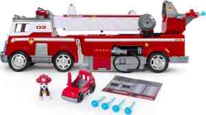 Foto: Paw patrol ultimate rescue   marshall   brandweerwagen   speelgoedvoertuig met actiefiguur