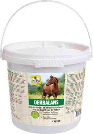 Foto: Vitalstyle oerbalans paarden supplementen brok 4 kg