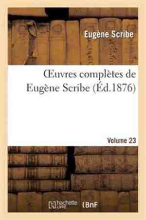Foto: Oeuvres completes de eugene scribe  ser  2 volume 23