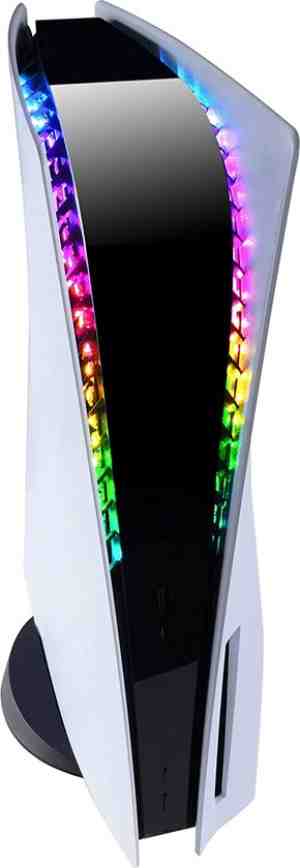 Foto: Rgb led strip geschikt voor ps 5 playstation console aansluitbaar met digital en disc edition accesoires decoratie