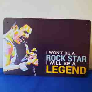 Foto: Wandbord freddie mercury queen