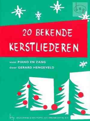 Foto: 20 bekende kerstliederen voor zang piano