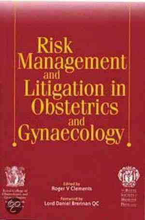 Foto: Risk management and litigation in obstetrics and gynaecology
