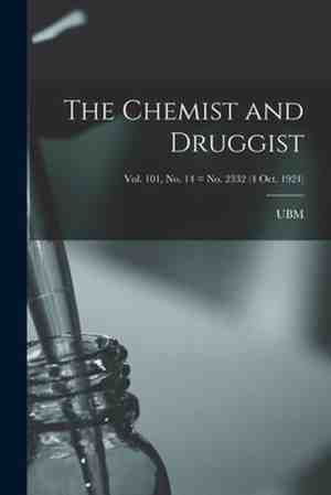 Foto: The chemist and druggist electronic resource vol 101 no 14 no 2332 4 oct 1924 