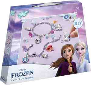 Foto: Disney frozen bedel armbandjes maken met anna en elsa totum knutselset best friend bracelets   forest charm bracelets zilverkleurig