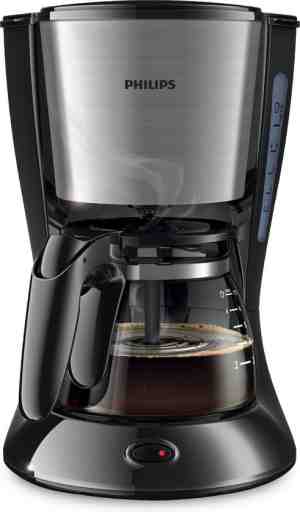 Foto: Philips daily hd743520   koffiezetapparaat   zwart