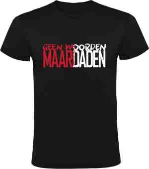 Foto: Geen woorden maar daden heren t shirt roffa rotterdam kampioensshirt