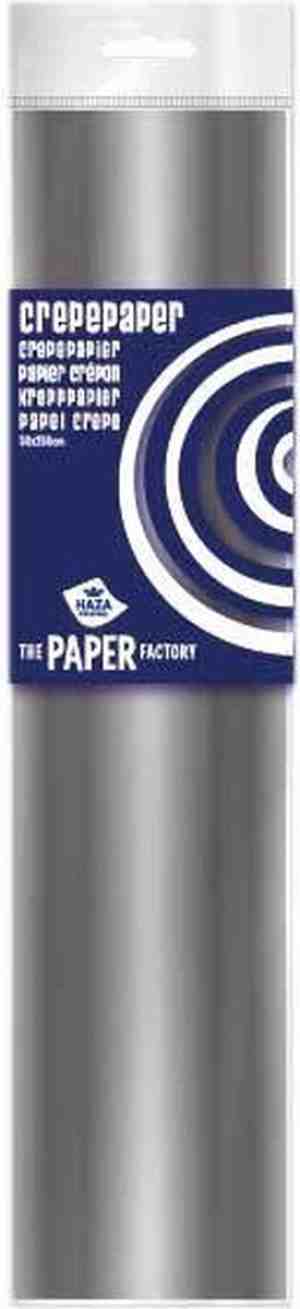 Foto: Crepe papier zilver 20 kleuren crepepapier t b v maken slingers pompoms bloemen etc gekleurd papier knutselen knutselpapier crepe papier zilver