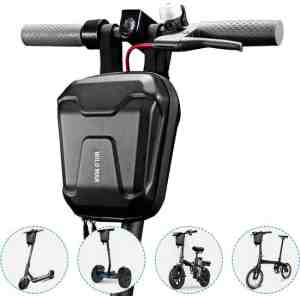 Foto: 2 5l tas elektrische step stuurtas electrische scooter fiets vouwfiets mountainbike segway etc waterdicht