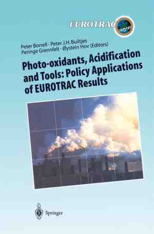 Foto: Transport and chemical transformation of pollutants in the troposphere 10 photo oxidants acidification and tools policy applications of eurotrac results