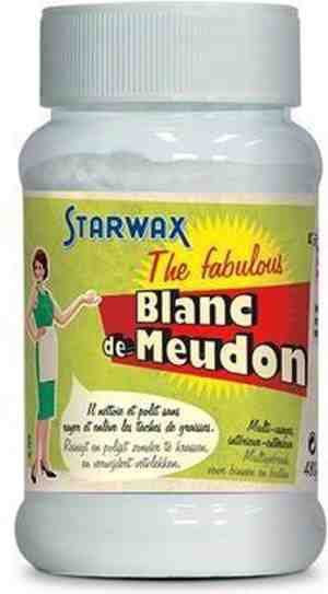 Foto: Starwax blanc de meudon the fabulous multigebruik voor binnen buiten 480 g