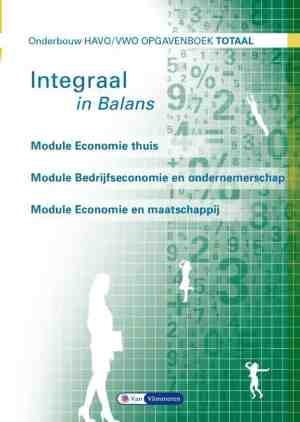 Foto: In balans integraal in balans bedrijfs economie onderbouw havo vwo opgavenboek totaal