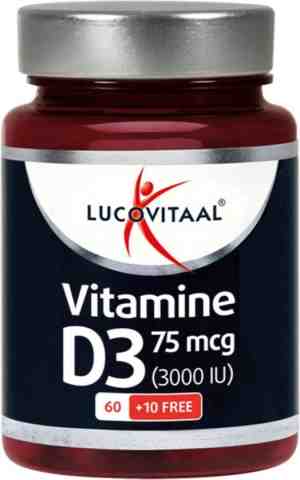 Foto: Lucovitaal vitamine d3 75 microgram voedingssupplement   70 capsules