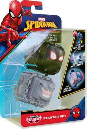 Foto: Marvel spider man battle cube   miles morales vs rhino   battle fidget set