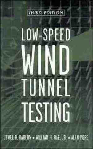 Foto: Low speed wind tunnel testing