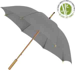 Foto: Impliva eco paraplu windproof eco vriendelijk 102 cm grijs