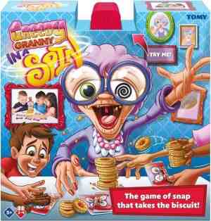 Foto: Tomy greedy granny in a spin actiespel gezelschapsspel voor kinderen