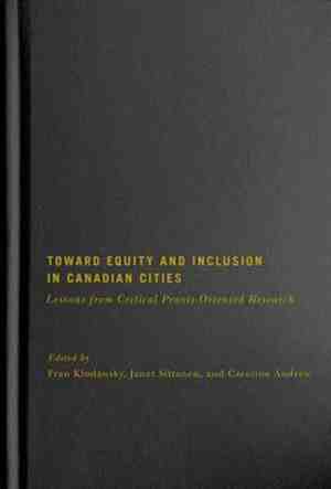 Foto: Mcgill queens studies in urban governance  toward equity and inclusion in canadian cities