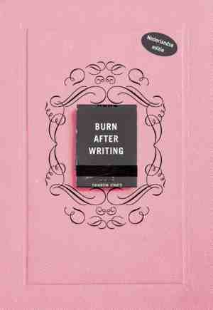 Foto: Burn after writing roze