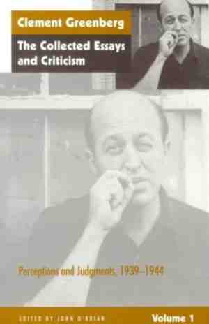 Foto: The collected essays criticism v 1