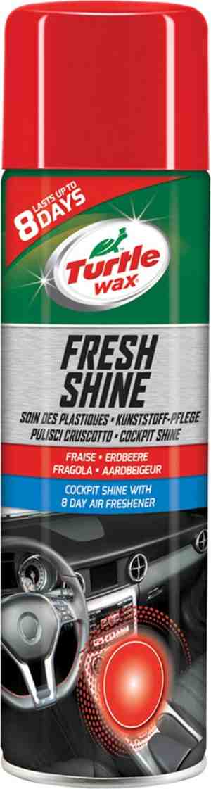 Foto: Turtle wax 52866 gl fresh shine strawberry 500ml kunststof reiniger auto interieurreiniger cockpitreiniger