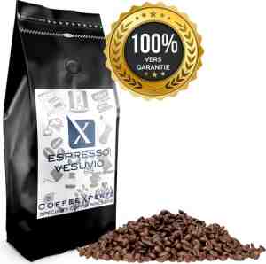 Foto: Koffiebonen espresso vesuvio 1 kg cappuccino specialty coffee barista vers gebrande aromatische koffie bonen voor volautomatische en handmatige koffiemachine met koffiezetapparaat