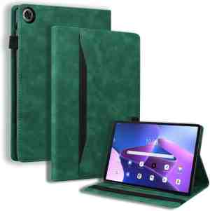 Foto: Lenovo tab m10 plus 3rd gen business pocket book case groen