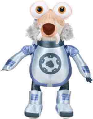 Foto: Knuffel scrat ice age 5 spaced out silver astronaut 30 cm kids