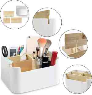 Foto: Bureau organizer office desk organizer pennenbakje pennenhouder bureau organizer premium kwaliteit ruimtebesparend