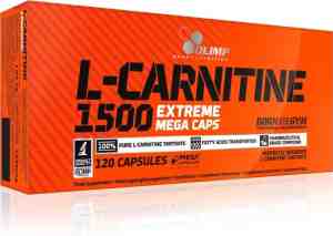 Foto: Olimp supplements l carnitine 1500 mega caps   120 capsules