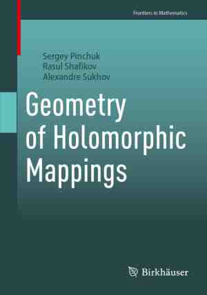 Foto: Frontiers in mathematics  geometry of holomorphic mappings