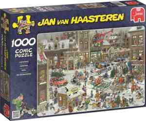Foto: Jan van haasteren kerstmis puzzel   1000 stukjes