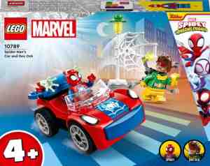 Foto: Lego marvel spider mans auto en doc ock bouwset   10789